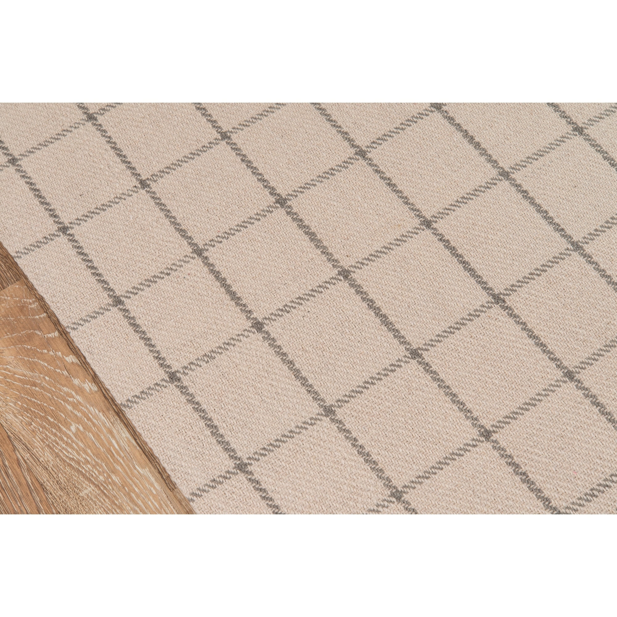 Erin Gates by Momeni Marlborough Deerfield Grey Hand Woven Wool Area Rug 2' X 3'