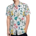 thumbnail image 4 of High Quality Hawaiian Shirts for Men Short Sleeve Aloha Beach Shirt Floral Summer Casual Button Down Shirts Blouses 7WXJMD, 4 of 7