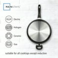 thumbnail image 4 of Mainstays 4-Quart Non-Stick Jumbo Cooker with Glass Lid, Black, 4 of 8