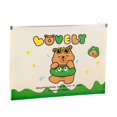 thumbnail image 1 of Trendy Tool Kit for Home, Cute Capybara School Plastic Envelopes Clear Plastic Folders for Document Letter Size File Envelopes with Snap Closure File Folders Document Folders for Scho, 1 of 8