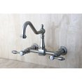 thumbnail image 1 of Kingston Brass Tudor 8" Center Kitchen Faucet Without Sprayer, 1 of 5