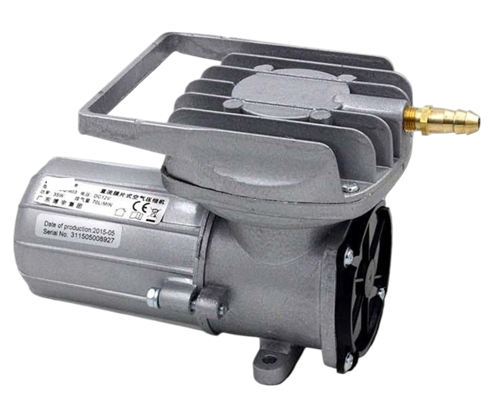 DC Air Pump Fish Tank Pond Aquarium Aerator Pressure Pump DC Diaphragm Air Compressor Oxygen Pump Oxygenation