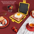 thumbnail image 4 of Golden Toastie Maker Microwavable  for Sandwiches Grilled Cheese, 4 of 7
