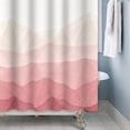 thumbnail image 3 of Tchckioa Shower Curtain for Bathroom Bathtub Decor,Waterproof Hooks Bath Curtain(72x84 Inch,Pink), 3 of 6