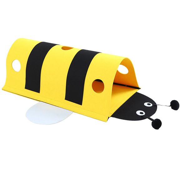 Cat Tunnel Toy Felt - Detachable Interactive DIY Kitten Tube Pet Hiding Tunnel