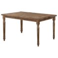 thumbnail image 1 of Best Master Table à Manger Rectangulaire en Bois Massif Chêne Naturel, 1 of 3
