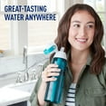thumbnail image 5 of Brita 26 oz Sea Glass Premium Leak Proof Filtered Water Bottle with Straw, 5 of 10