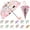 Clear Pink Cat, variant on Kids Umbrella for Girls & Boys Toddler Childrens Clear Bubble Umbrella for Kids Small Durable Kids Umbrellas for Rain Outdoor