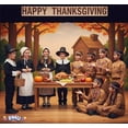 thumbnail image 3 of PMU Thanksgiving Pilgrim Hat, Black with Silver Buckle, Pack of 1, 3 of 6