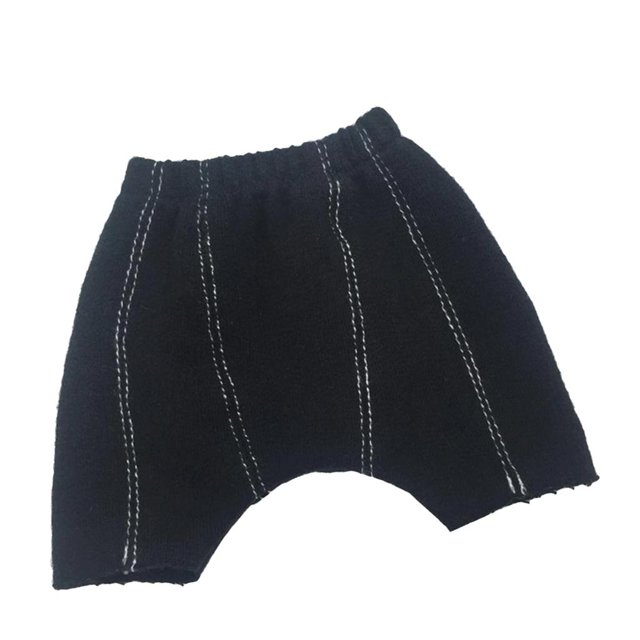 Pantalones cortos para hombre a 1/6 Pantalones cortos para hombre para juguetes calientes que cambian el kit de negra