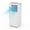 Gray, variant on 14000 BTU Portable Air Conditioner, 3-in-1 AC Unit, White Compact Slim Standing Floor AC, Space-Saving for Bedroom,Office,Apartment, Home Office, Dorm, Includes 24-Hr Timer, Remote & Full Window Kit