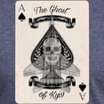 thumbnail image 3 of CafePress - The Ghost Of Kyiv Ace Of Spades Pro Ukra T Shirt - Mens Tri-blend T-Shirt, 3 of 4