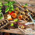 thumbnail image 2 of Succulent Plants Tools Mini Garden Hand Tools Transplanting Outdoor Bonsai Gardening Tools Set Succulent Miniature Planting Landscaping Indoor, 2 of 7