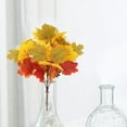 thumbnail image 4 of JoyMoreHome Artificial Maple Leaves Branches, Autumn Plant Landscaping Fake Maple Leaves for Thanksgiving Table Centerpieces Decoration, 4 of 8