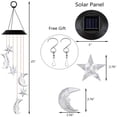 thumbnail image 3 of SLYNSHome Solar Wind Chime Color Changing Lights,Hanging Stars and Moon LED Wind Chime Lamp Wind Chimes Chandelier Ornaments for Window Yard Garden Balconies as Gift to Mom, 3 of 9