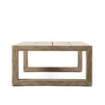 thumbnail image 3 of Afuera Living Table Basse de Patio Extérieur en Eucalyptus Massif Léger avec Fini Teck, 3 of 5