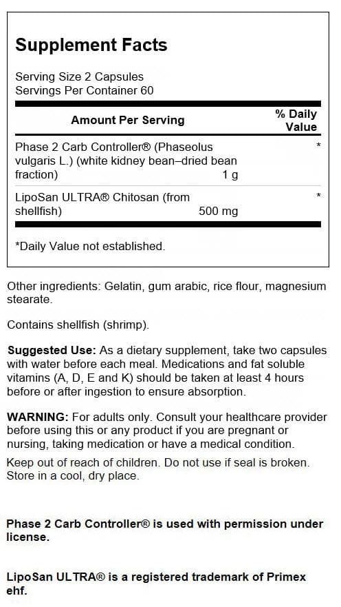 Swanson Diet Duo 120 Capsules