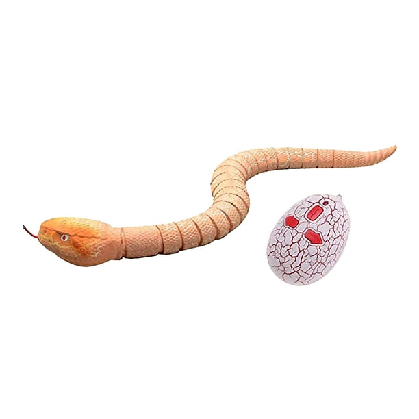 Maojin Toy Story Juguetes 16 pulgadas Control remoto realista RC Serpiente de juguete con control infrarrojo en forma