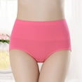 thumbnail image 3 of Bigersell Open Crotch Panties Clearance Breathable Underwear Women Boyshort Thongs Panty Style P-937 Cotton Boyshort Panties Lace Thong Briefs Mid Waist Women Cheeky Panties Red-A XL, 3 of 6