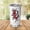 Flower and B 3_01, variant on Floral Personalized Initial 'A' 20oz Tumbler for Women, Custom Coffee Travel Mug with Lid, Flower Art Stainless Steel Cup, Birthday Present, Wedding Keepsake