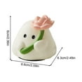 thumbnail image 2 of Halloween Ornament Home Decor Halloween Ghost Figurine Cute Spooky Resin Ghost Statue Funny Ghost Ornaments Halloween Decorations Indoor Home Office Desk Decor, 2 of 5