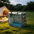 thumbnail image 6 of Tuvgenk Crate Cover Shield All Season Pet Weather Protection Breathable Mesh Zipper Build for Household Outdoor Daily Care, 6 of 6