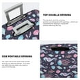 thumbnail image 3 of Pofeuu Watercolor Marine Animals Print Luggage Suitcase Cover Protector Luggage Washable Covers Aesthetic for 18/24/28/32 inch Luggage（No luggage included）-Medium, 3 of 7