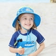 thumbnail image 5 of Ketyyh-chn99 Baby Sun Hat UPF 50+ Sun Protection Summer Baby Boy Hats Cute Toddler Sun Hats Blue,M, 5 of 5