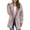 Pink, variant on Patlollav Coats for Women,Flash Picks Women's Autumn And Winter Casual Temperament Hooded Solid Color Lapel Plush Coat Tops