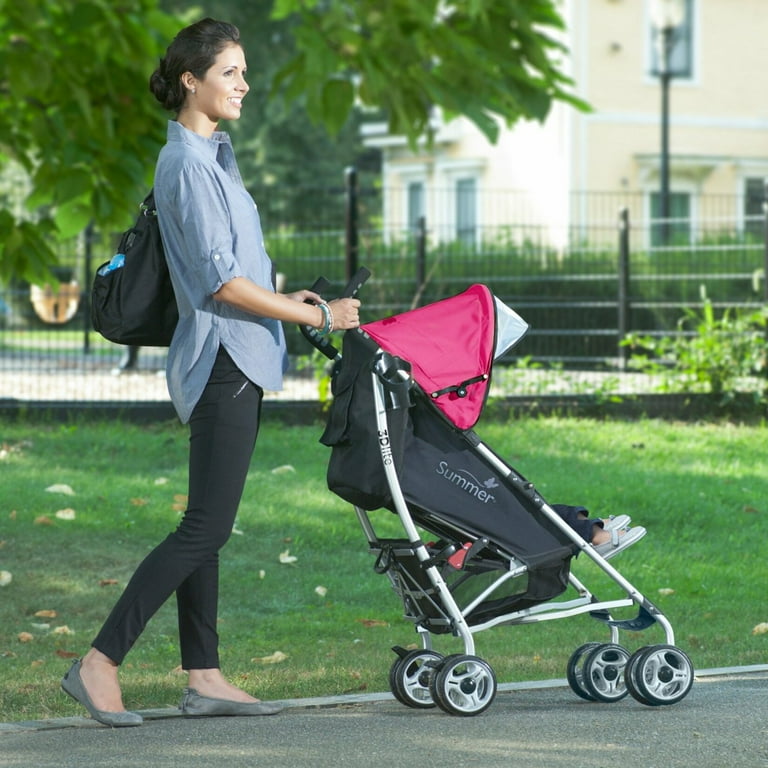Summer Infant 3D lite Convenience Stroller Hibiscus Pink Walmart