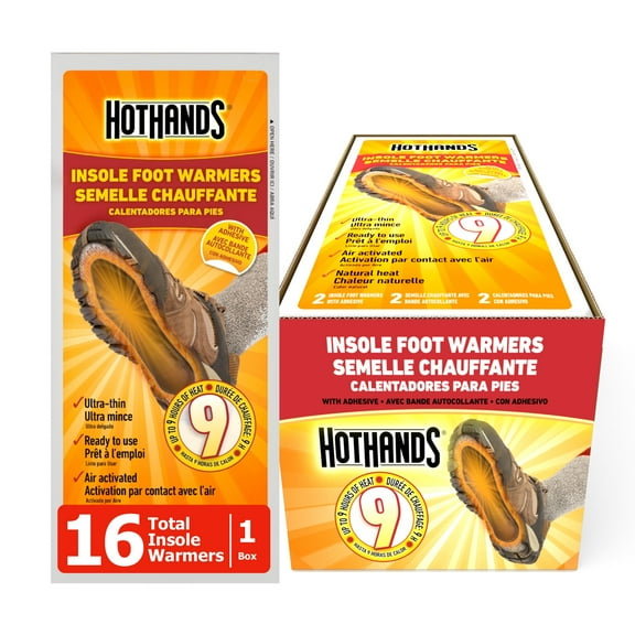 HotHands Insole Foot Warmers, 16 Pairs