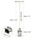 thumbnail image 2 of Uxcell 20 piezas 27G agujas de dispensación de acero inoxidable, tubo de aguja de pegamento de 1-1/2" punta roma, 2 of 7