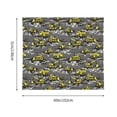 thumbnail image 3 of Honeii Modern Yellow Excavator print Tapestry for Bedroom, Tapestry Wall Tapestry Aesthetic, Room Decor Classroom Tapestries for Living Room Dorm Room 51" X 60", 3 of 6