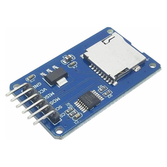 Micro SD TF Memory Card Reader Writer Module with SPI Interface For Arduino