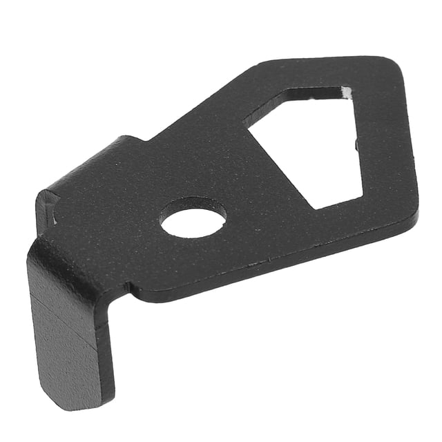 Rear ABS Sensor Cover Protector, Antirust Anti-Oxidation Hot Bending Processing Durable ABS Sensor Guard For Motorbike Accessories Black,Sliver