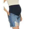 thumbnail image 3 of Sofia Jeans by Sofia Vergara Women's Maternity Lila Shorts with Full Belly Band, 3 of 6