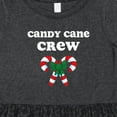 thumbnail image 4 of Inktastic Candy Cane Crew Girls Toddler Dress, 4 of 5
