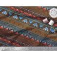 thumbnail image 2 of Soimoi Poly Georgette Fabric Geometric & Semi Mandala Decorative Print Sewing Fabric Yard 52 Inch Wide, 2 of 2