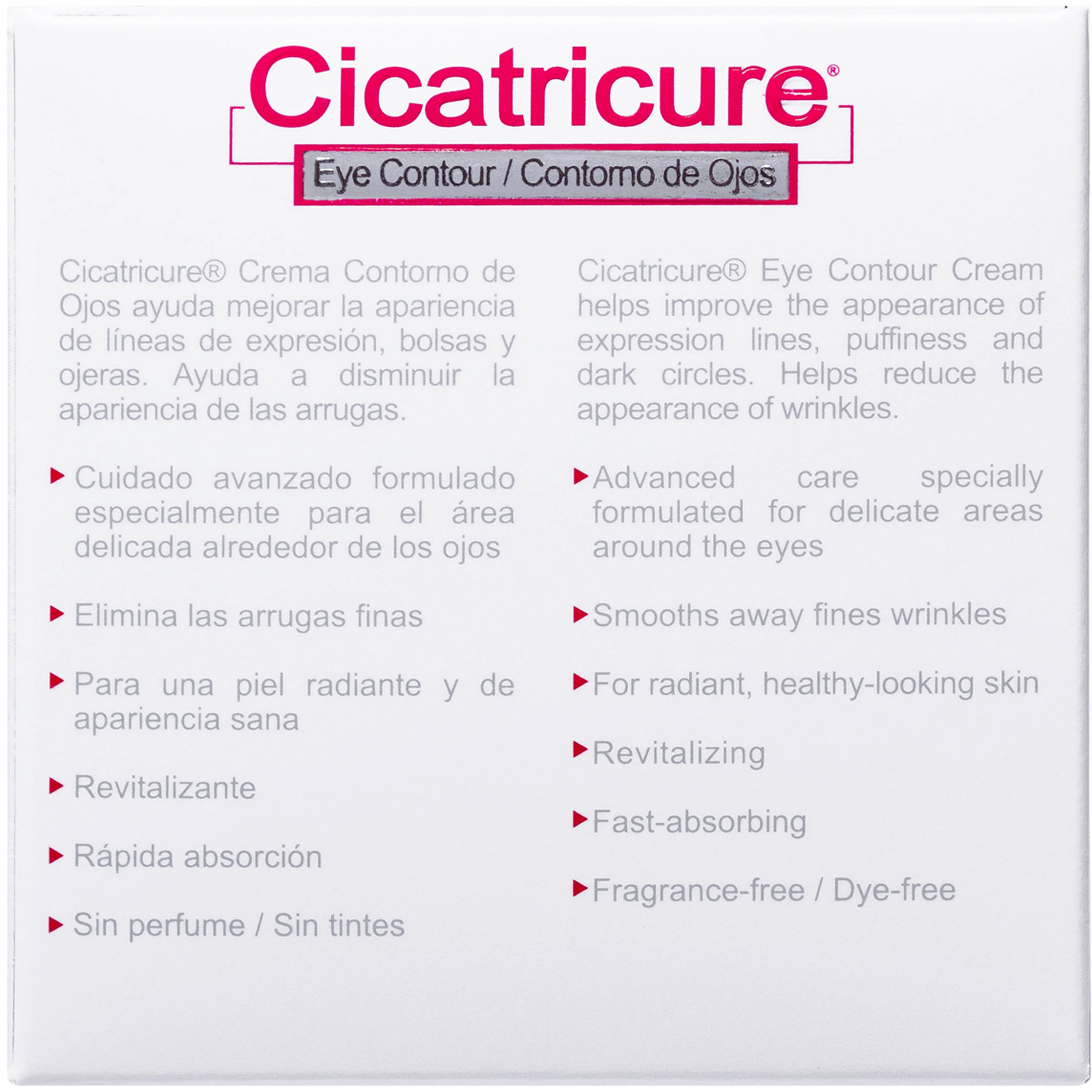 cicatricure eye cream