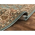 thumbnail image 2 of Well Woven Custom Size Runner - Choose Length - Noble Sarouk Light Blue Oriental 27 Inch Wide x 40 Feet Long Runner (27" x 40') Traditional Persian Floral Carpet, 2 of 4