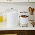 thumbnail image 3 of FoodCycler Eco 3 Compost Électrique d'Intérieur Sans Odeur pour Déchets Alimentaires 3,5 L, Blanc, 3 of 8
