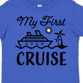 thumbnail image 4 of Inktastic My First Cruise with Cruise Ship and Palm Trees Boys or Girls Toddler T-Shirt, 4 of 5
