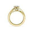 thumbnail image 2 of 1.00 Carat Brilliant Heart Cut Genuine Diamond Solitaire Wonderful Ring for Ladies Solid 14K Yellow Gold Size 10.5, 2 of 8