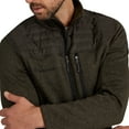 thumbnail image 3 of Free Country Men's Frore Sweater Knit Fleece Jacket Mushroom XL, 3 of 5