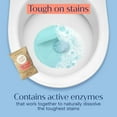 thumbnail image 3 of Toilet Bowl Cleaner Tablets, Powerful Stain Removal, No Harsh Chemicals, Plastic-Free, Removes Rust & Stains, Safe for Regular and Septic Tank Toilets, Lemon & Eucalyptus Scent, 3 of 4