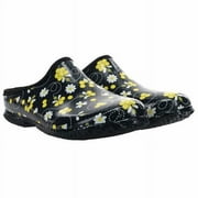 Western Chief Blooming Garden Women's Classic Clog Rain Shoes (Yellow, US 9) - NWT