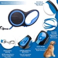 thumbnail image 3 of Retractable Dog Leash - Large Dog Leash Heavy Duty Dog Leash Retractable, 3 of 5