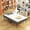 75"x46", variant on 75"x31" Folding Bed with Memory Foam – Adjustable Headboard Rollaway Guest Bed on Wheels
