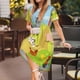 thumbnail image 3 of Disketp Farm Animals 3 para Vestido de Manga Corta para Mujeres, Vestidos de Verano para Mujeres, Casual y Holgado para la Playa, 3 of 6