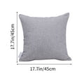 thumbnail image 3 of EGYMEN Linen Pillow Cushion, 18"x18" Modern Sofa Cushion for Living Room & Office, Large Backrest Bedside Lumbar Pillow, 3 of 6
